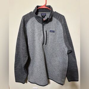 Patagonia Men's Better Sweater® 1/4-Zip Fleece Size XXL